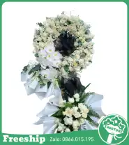 Hoa đám tang sang trọng - Mã: I-036 - Giá: 2.000.000đ