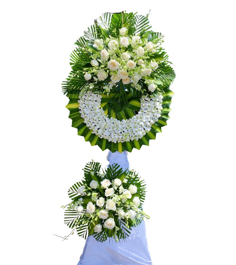 Kệ Hoa Tang Lễ 2 Tầng