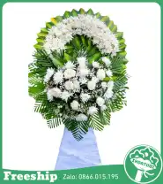 Vòng Hoa Kính Lễ – Lời Chia Buồn - Mã: I-049 - Giá: 900.000đ