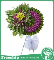 Vòng Hoa Viếng Lễ Tang – Phân Ưu - Mã: I-053 - Giá: 900.000đ