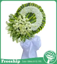 Vòng Hoa Tiễn Đưa – Vĩnh Biệt - Mã: I-054 - Giá: 900.000đ