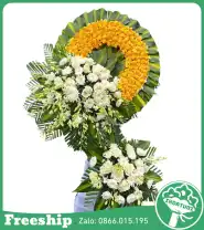 Vòng Hoa Kính Lễ – Lời Chia Buồn - Mã: I-063 - Giá: 1.300.000đ