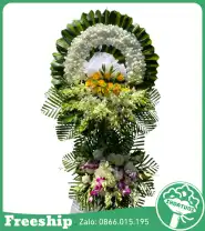 Kệ Hoa 2 Tầng Truyền Thống Kính Viếng - Mã: I-079 - Giá: 1.300.000đ