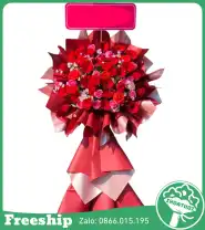 Kệ Hoa Khai Trương Đẹp – Làm Ăn Phát Đạt - Mã: I-105 - Giá: 900.000đ