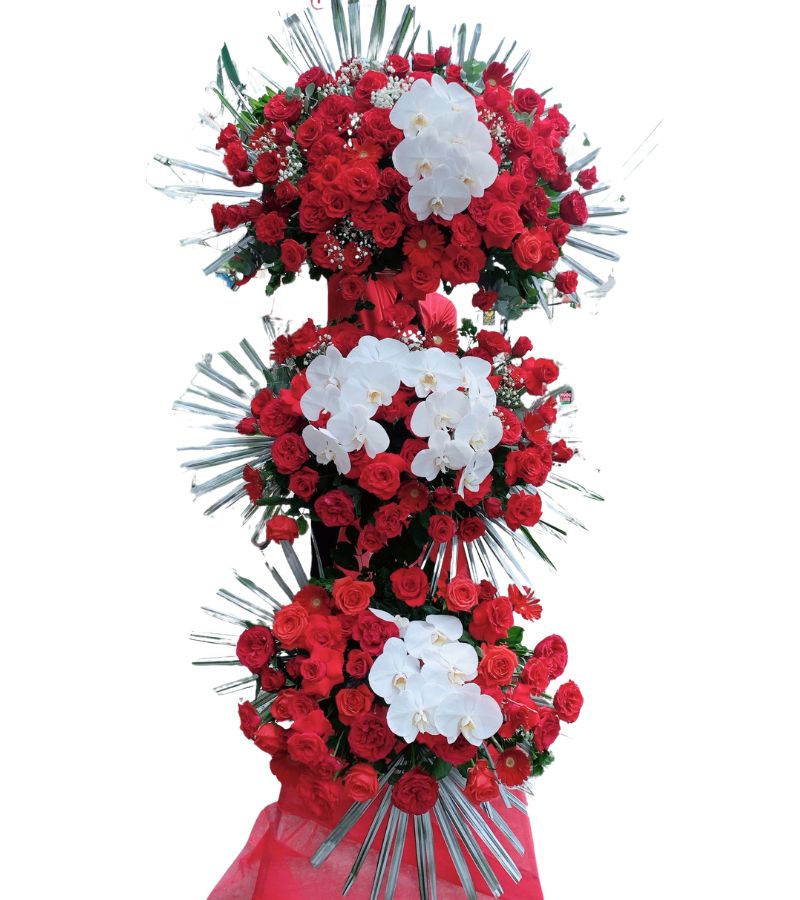 Kệ Hoa Khai Trương Cỡ Lớn – Hoành Tráng Nổi Bật