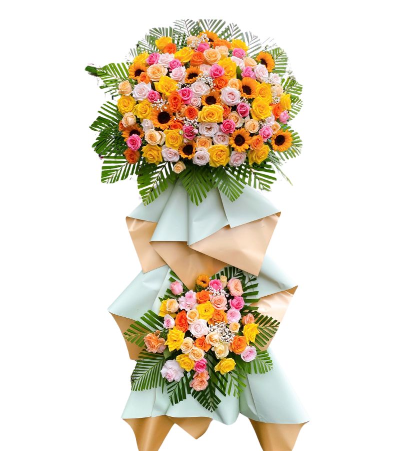 Kệ Hoa Khai Trương Nổi Bật – Thu Hút Tài Lộc