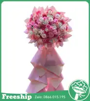 Kệ Hoa Khai Trương – Hồng Phát Trọn Năm