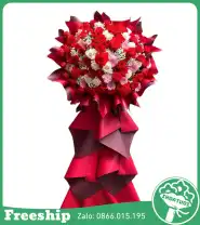 Kệ Hoa Khai Trương Đẹp – Làm Ăn Phát Đạt