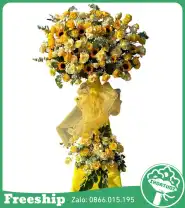 Kệ Hoa Khai Trương Nổi Bật – Thu Hút Tài Lộc