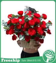 Giỏ Hoa Chúc Mừng Vạn Điều May - Mã: I-156 - Giá: 500.000đ
