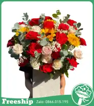 Giỏ Hoa Chúc Mừng Chúc Mừng Như Ý - Mã: I-160 - Giá: 450.000đ