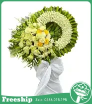 Vòng Hoa Đám Tang 1 Tầng